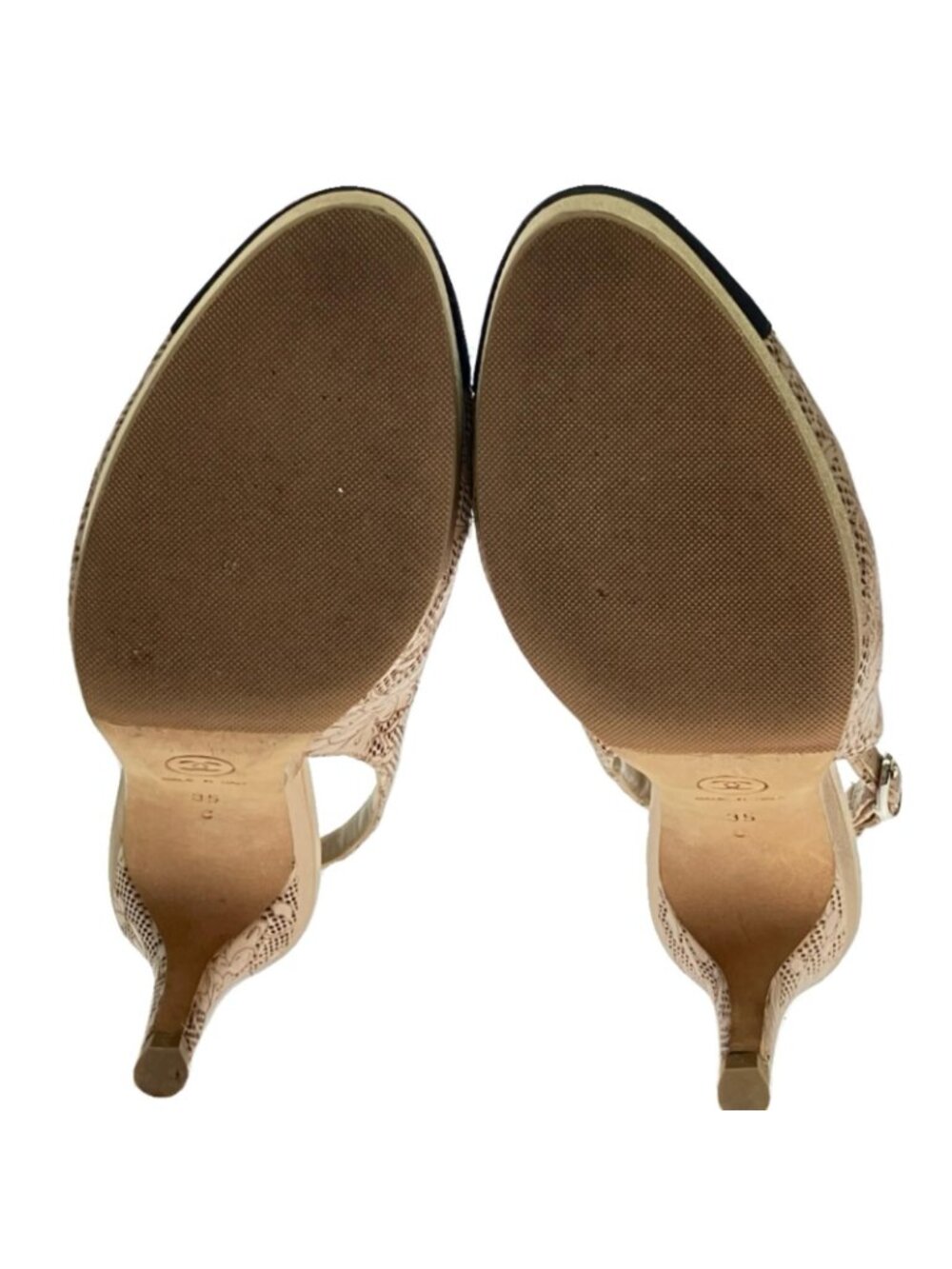 Chanel Ring Back Strap Sandals - Picture 6 of 10